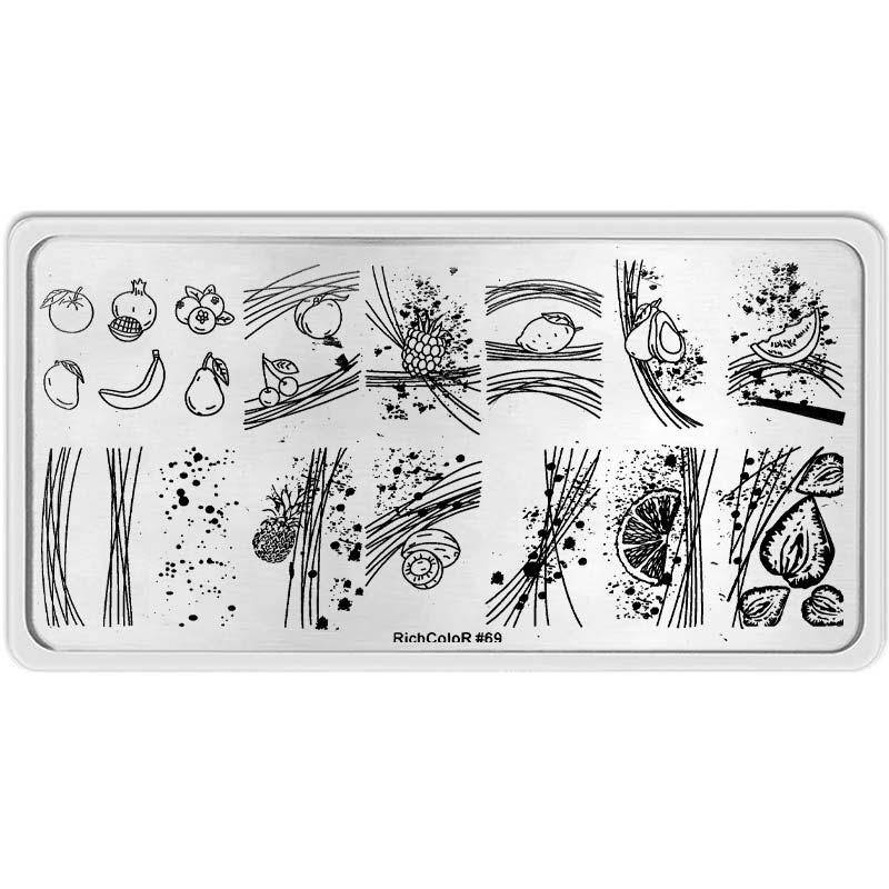 

Пластина для стемпинга RR-69