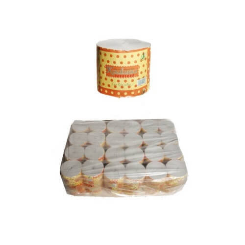 

Туалетная бумага Кохавинка жетлая серая арт. 0906 (48шт), Серый