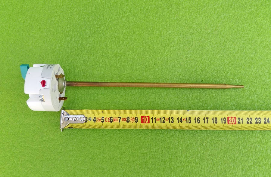 

Терморегулятор механический COTHERM TSE T115 (с флажком) / 16A / 250V / L длина = 220мм (для ТЭНов) Франция