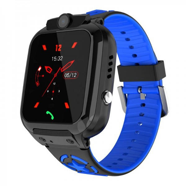 

Детские умные смарт часы телефон с Gps и Wi-Fi Smart Baby Watch Ds60 черно-синие UB арт. 8629