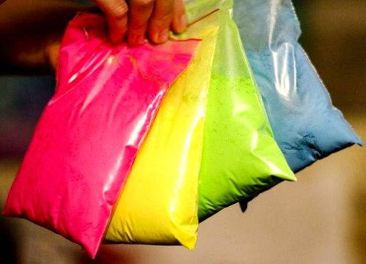 

Фарби Гулал, Холі, опт і роздріб, Фарба Холі, пакети по 75 грам, знижка 45%, Краски холи