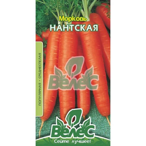 

Семена моркови Нантская 3г ТМ ВЕЛЕС