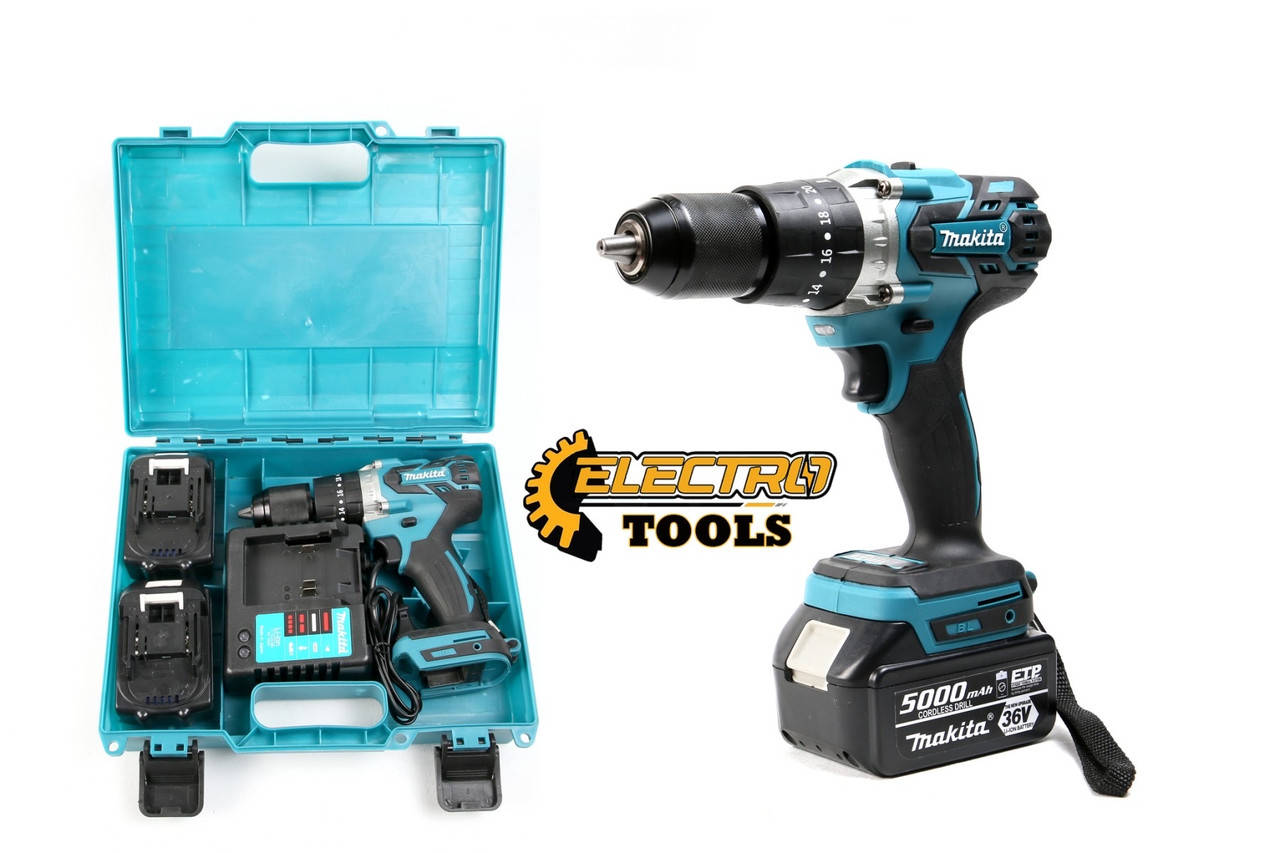 

Мощный безщёточный шуруповёрт! Makita (Макита)DDF484 ударный