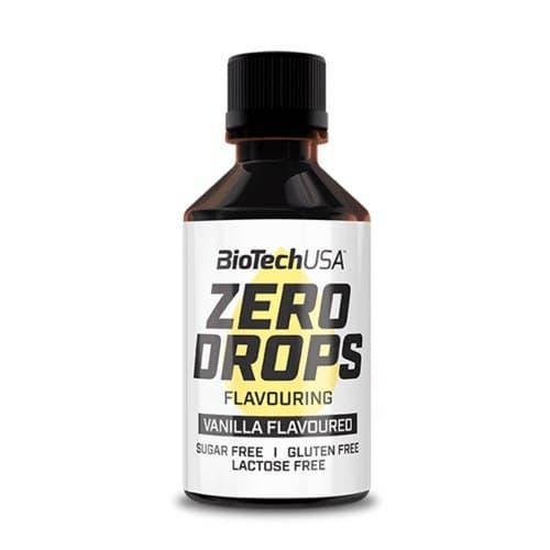 

Ароматизатор с подсластителем без сахара BioTech Zero Drops (50 мл) ваниль