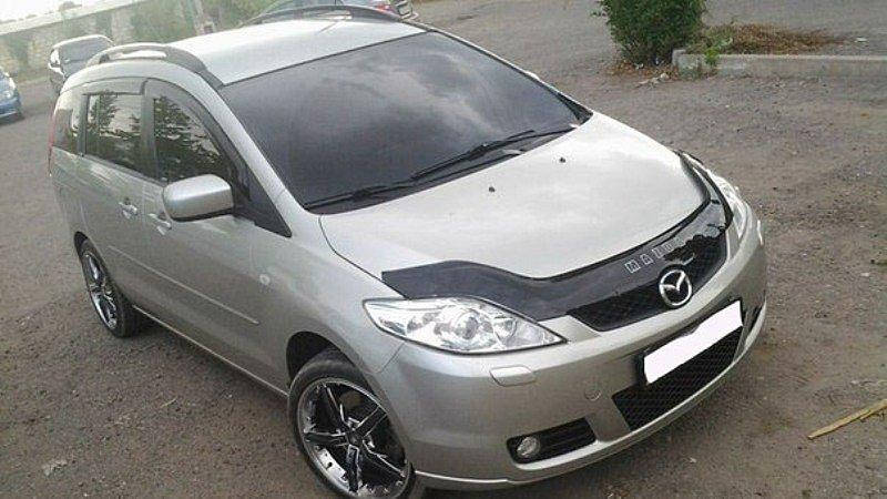 

Дефлектор капота, мухобойка Mazda 5 2005-2010 VIP Tuning