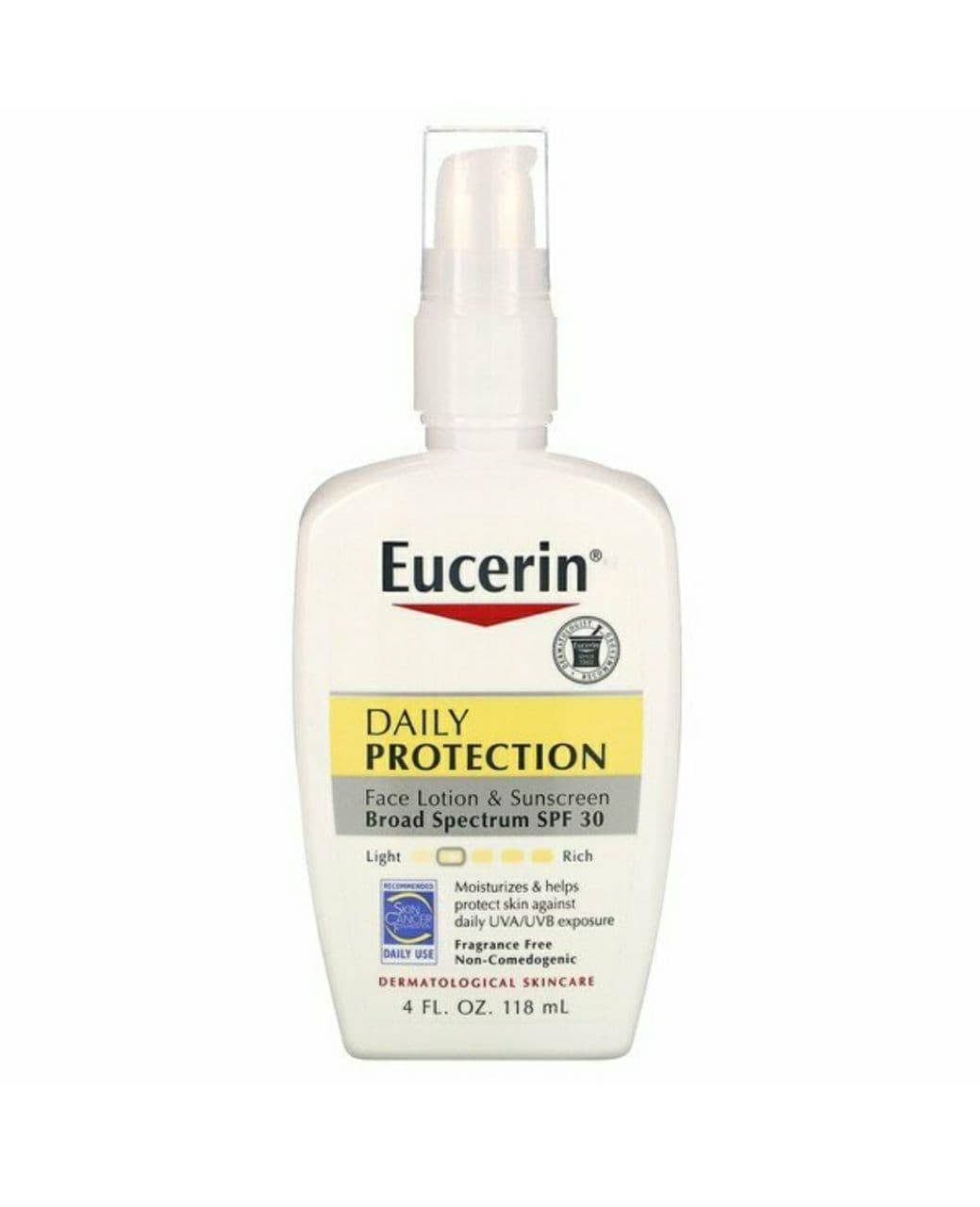 

Увлажняющий лосьон для лица Iherb SPF 30 (Lotion Sunscreen) Eucerin 118 мл