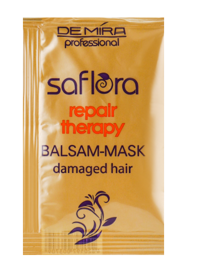 

Бальзам-маска для поврежденных волос Demira Professional Saflora Repair Therapy 15 мл