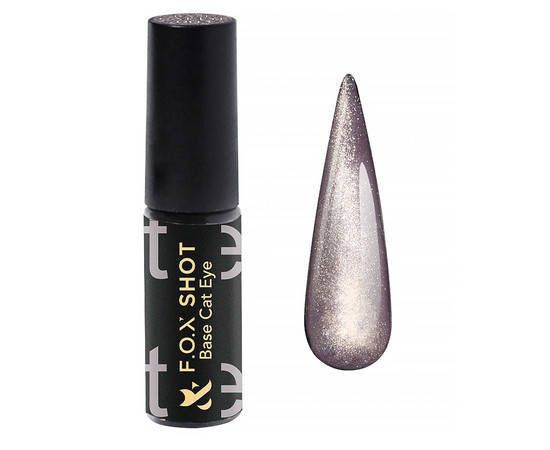 

База для гель-лака F.O.X SHOT Base Cat Eye 5 мл № 003