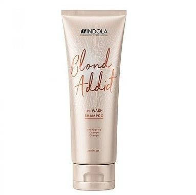 

Шампунь для всех типов волос "Блонд" - Indola Blond Addict Shampoo 250ml