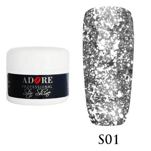 

Гель Adore starshine № 01