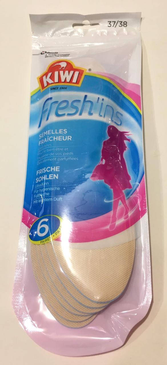 

Стельки Kiwi Fresh'ins женские 37/38 (24 см)
