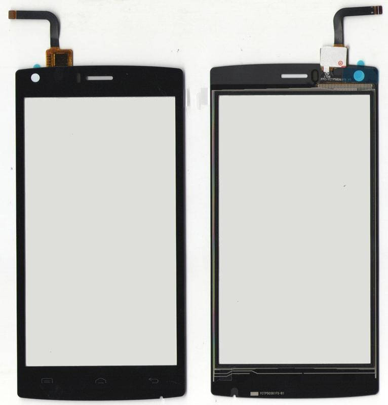 

Тачскрин (сенсор) для Doogee X5 max/ Doogee X5 Max Pro Чёрный (orig), Черный