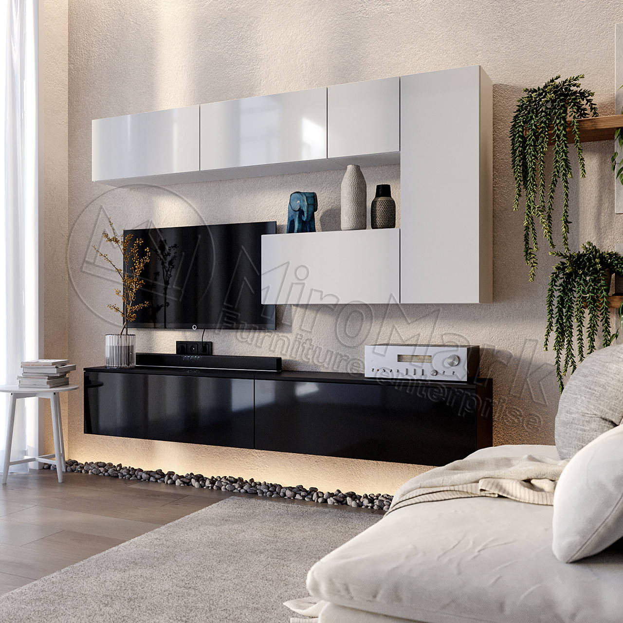 

Стенка в гостиную BOX TV2
