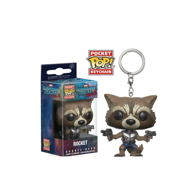 

Фигурка-брелок Funko POP Keychain Guardians Of The Galaxy 2 - ROCKET RACOON Vinyl Figure 4 см