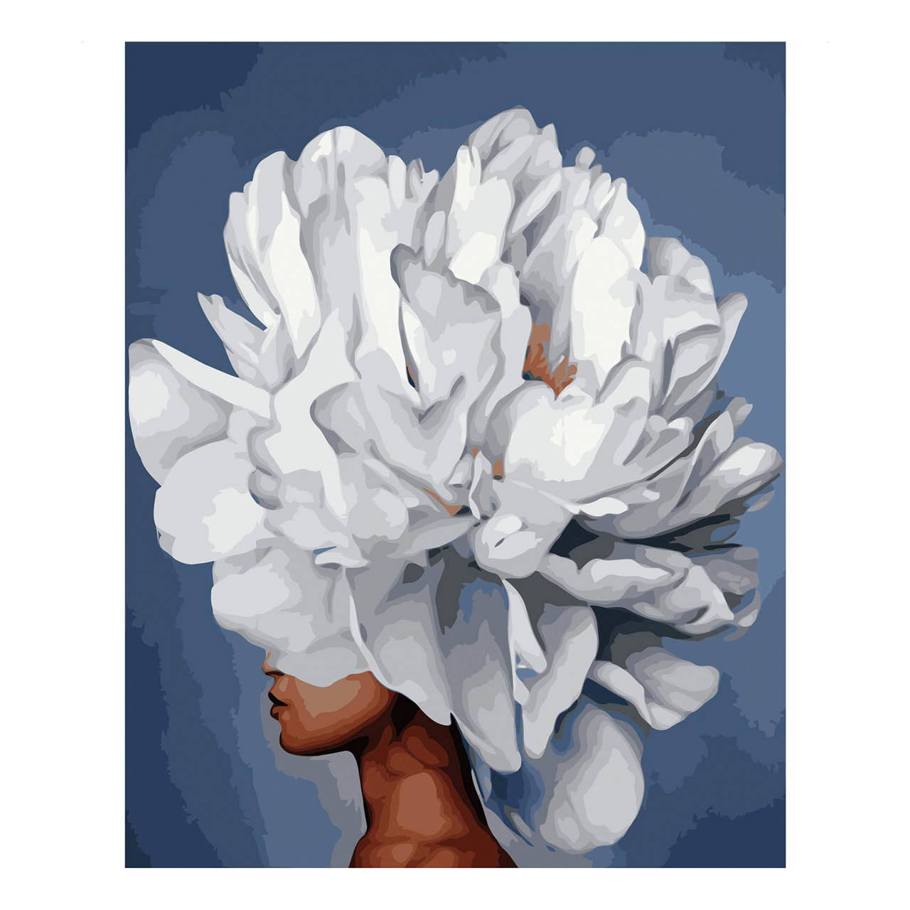 

Картина по номерам VA-2564 Изысканный пион, Эми Джадд 40х50см Strateg