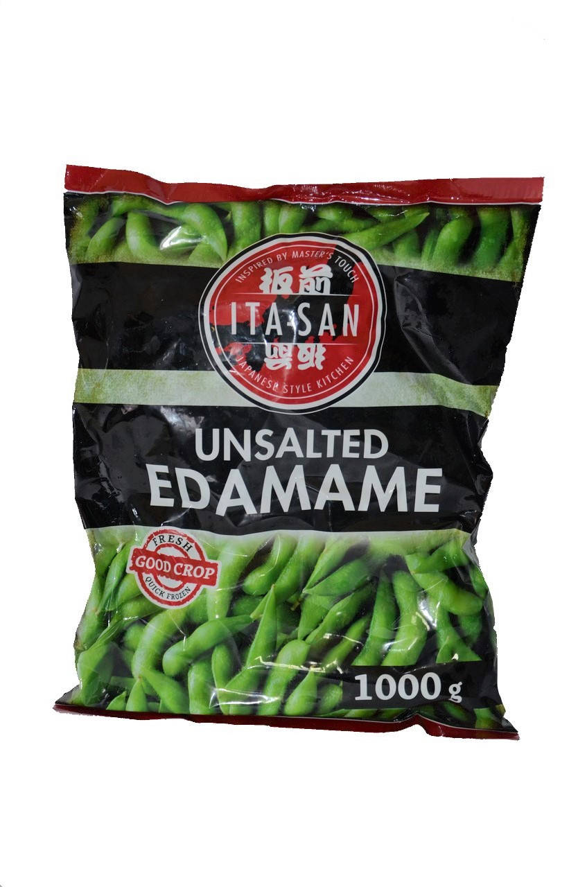 

Соя зелена в стручках не соленая Едамаме Edamame ITA-SAN 1000 г