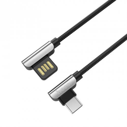 

Кабель для зарядки телефона USB Type-C Android HOCO U42 120см |2.4A| Черный