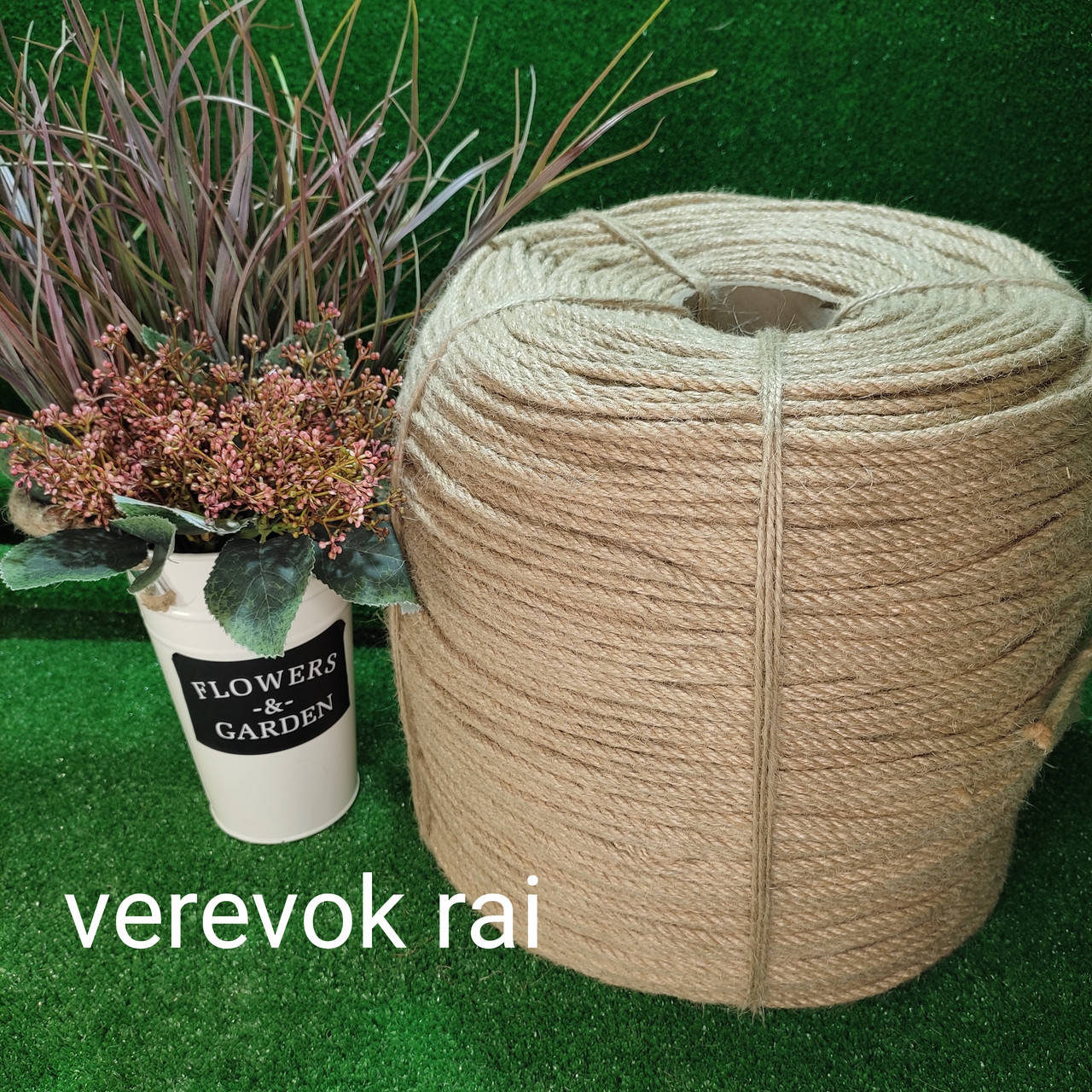 

Веревка джутовая 6 мм 1000 м 100