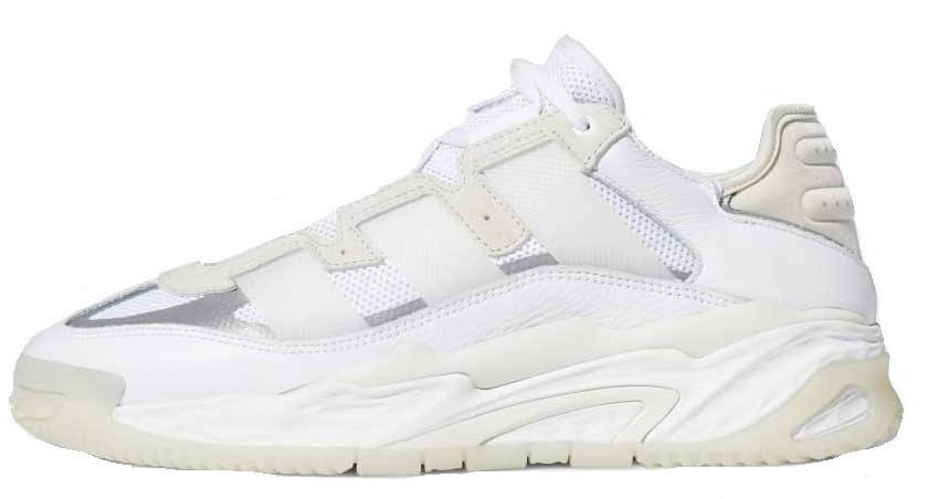 

Женские кроссовки Adidas Niteball White (адидас найтбол, белые) 38, Бежевый