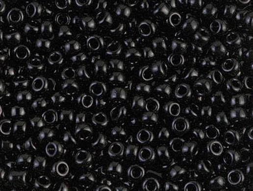 

Японський бісер Miyuki Круглий 8/0 0401 Black