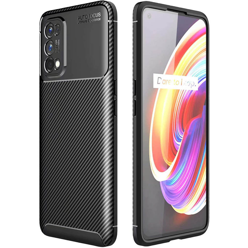 

Чехол-накладка C-KU Auto Focus Ultimate Experience для Realme 7 Pro черный