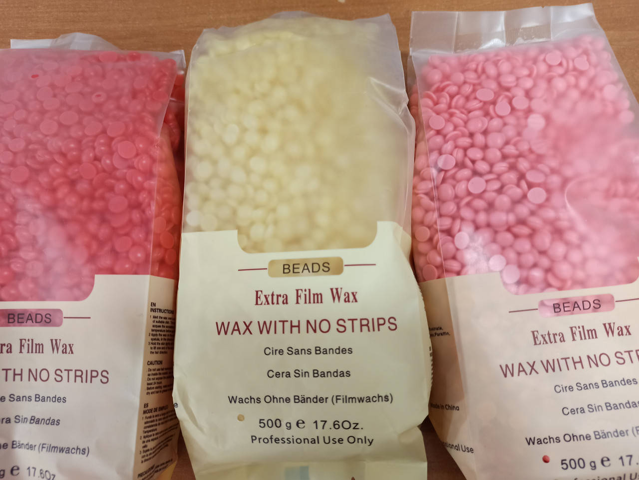 

Профессиональный универсальный воск в гранулах 500г Beads Extra Film Wax
