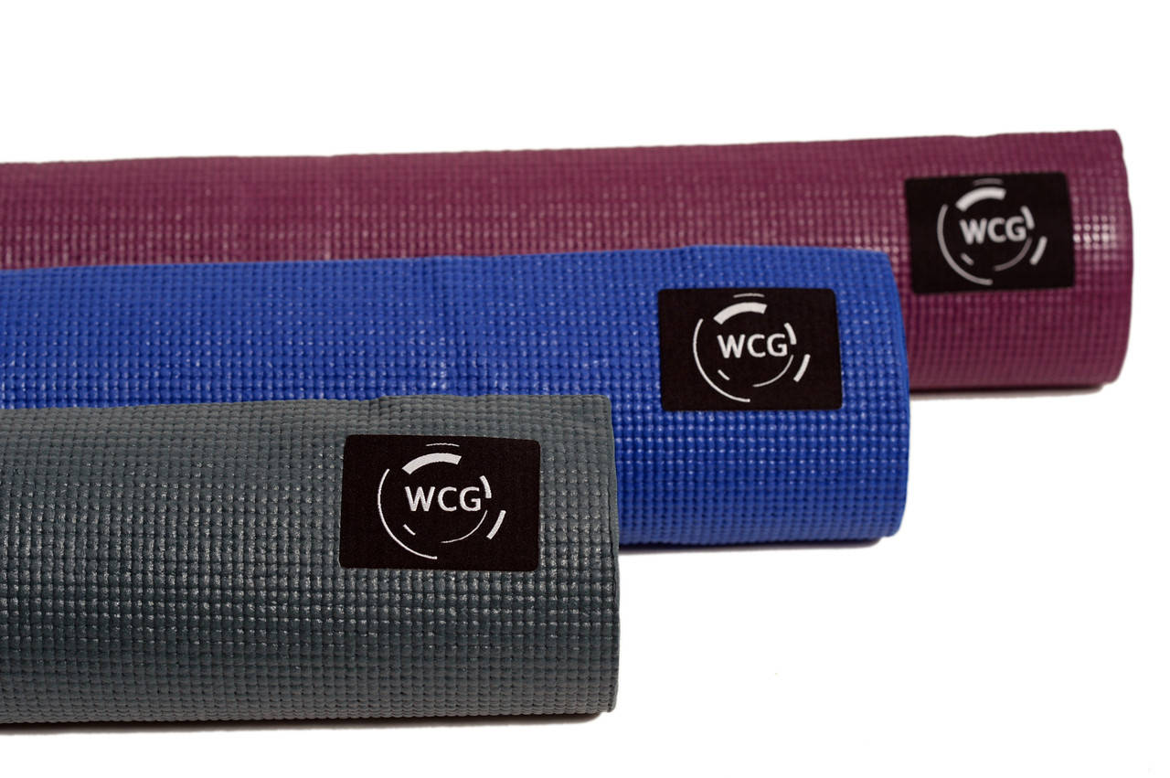

Коврик для йоги и фитнеса (йога мат) WCG M6 Синий SHOPIK