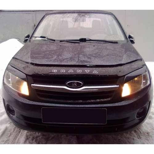 

Дефлектор капота мухобойка ВАЗ Гранта Lada Granta 11- ВТ