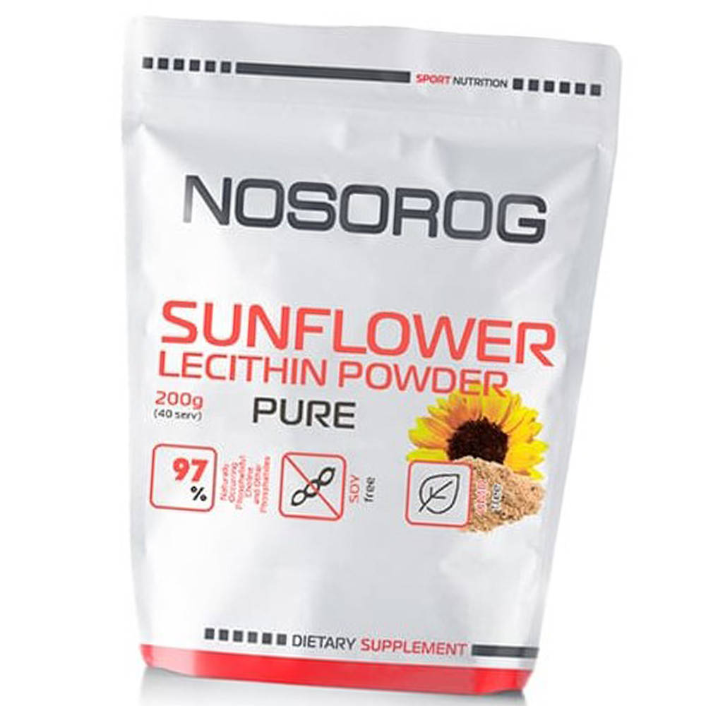 

Лецитин NOSOROG Sunflower Lecithin Powder 200 гр