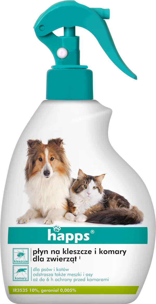 

Средство от комаров клещей для домашних животных Bros Happs 200мл.