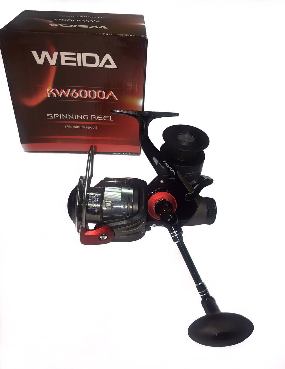 

Катушка безынерционная карповая Weida KW000A, Черный