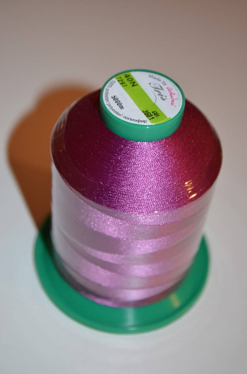

Нитка для машинної вишивки Iris 40N / 5000м (3601)
