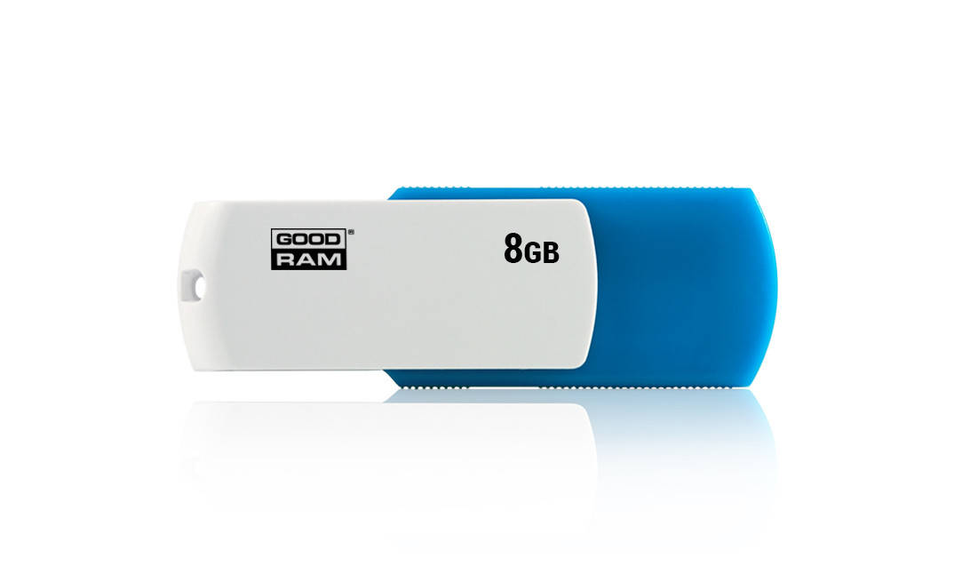 

Флеш-накопитель USB 8GB GOODRAM UCO2 (Colour Mix) Blue/White (UCO2-0080MXR11)