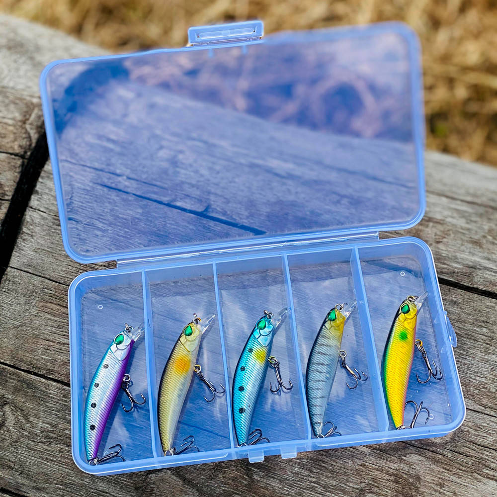 

Набор воблеров minnow 5в1 4,3г 6.5см, Разные цвета