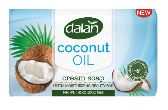 

Туалетное крем-мыло DALAN Cream, 125гр Масло Кокоса