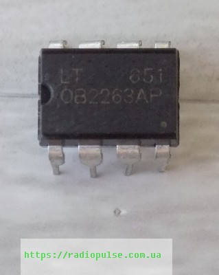 

Микросхема OB2263AP , DIP8