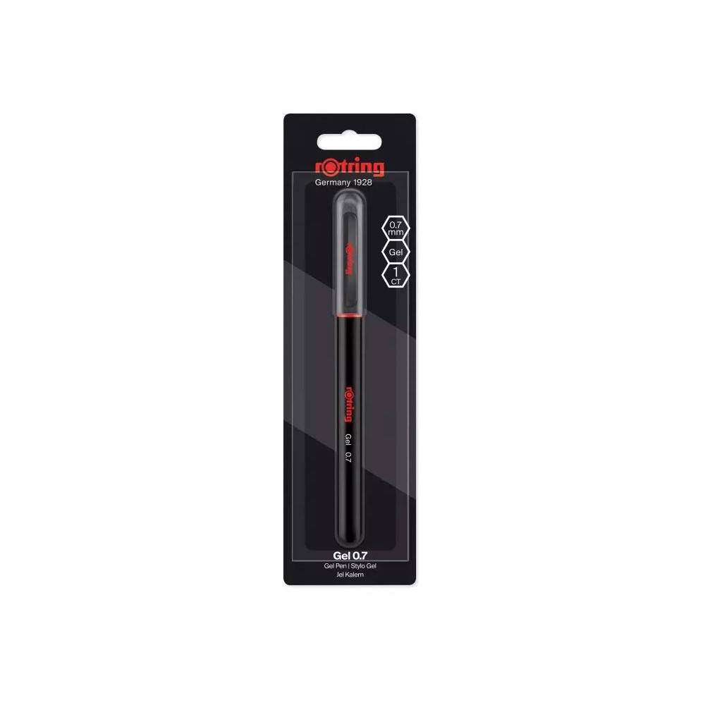 

Ручка гелевая Rotring Black GEL 0,7 блистер R2115362