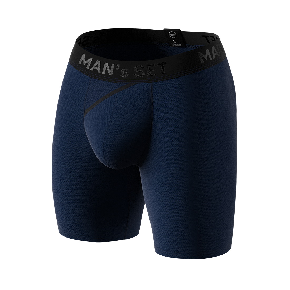 

Мужские анатомические боксеры из хлопка, Anatomic Long 2.0, Black Series, синий