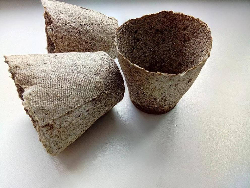 

Стаканчик торф'яний, 60х60 мм