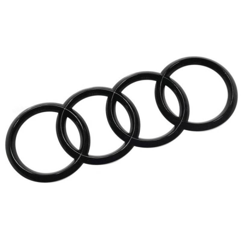 

Автологотип эмблема черные кольца Audi A4 B8 2008-2012 Black Edition на кришку багажника