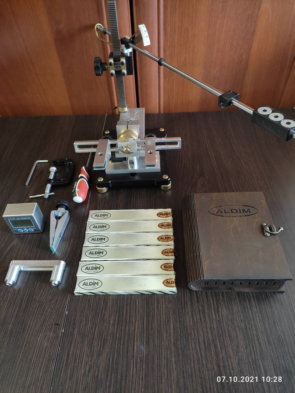 

Казак Про, эльборовые бруски ALDIM, аксессуары. Набор № 1.