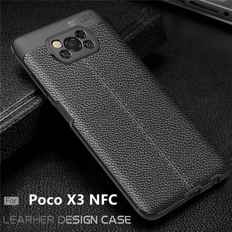

Защитный силиконовый чехол бампер для Poco X3 NFC \ Pro черный