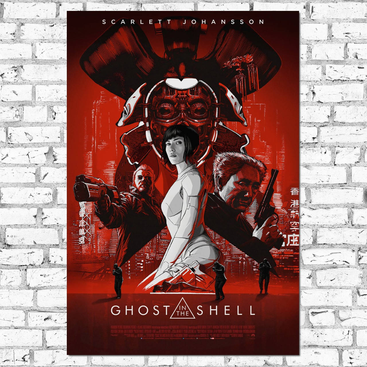 

Плакат "Призрак в доспехах, Ghost In The Shell" (артикул 0331) 42, Полуглянец, 28