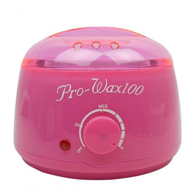 

Воскоплав баночный Pro Wax 100 - розовый, 400 мл