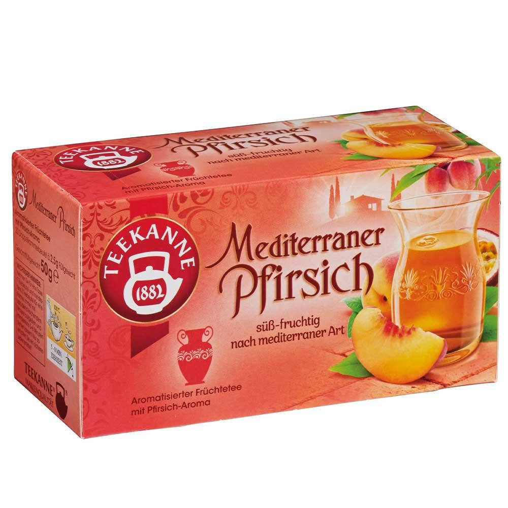 

Чай Teekane Mediterraner Pfirsich Средиземноморский Персик 20s 50g
