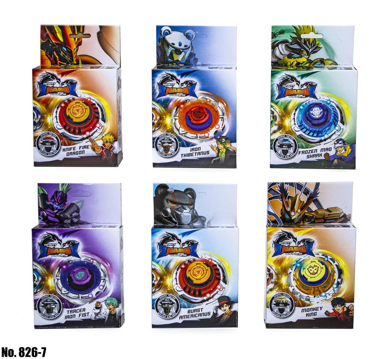 

Бейблейд (BEYBLADE) Інфініті Надо Infinite Nado 4 види N826-7F у кор. 17*11*4