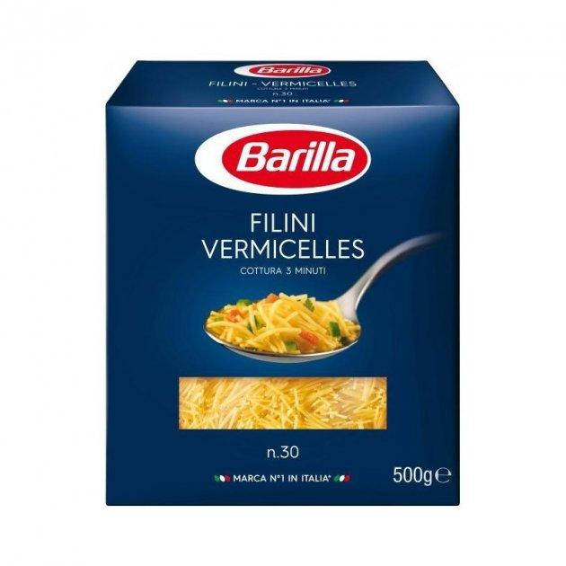 

Макароны BARILLA FILINI VERMICELLES №30, 500г