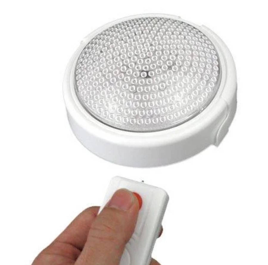

Светильник с пультом Remote Brite Light | Светильник на батарейках, Белый