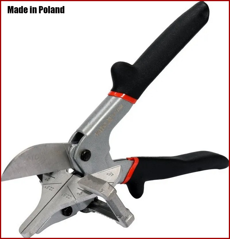 

Ножницы для резки пластика,резины,винила с транспортиром Yato YT-18960