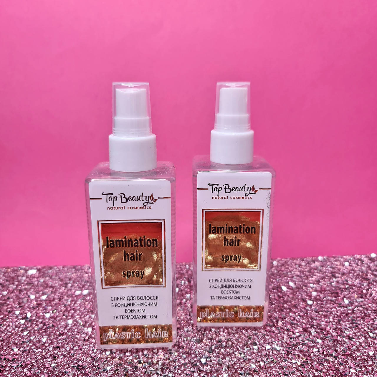 

Спрей-термозащита для волос с эффектом ламинирования и кондиционирования Top Beauty 125 мл